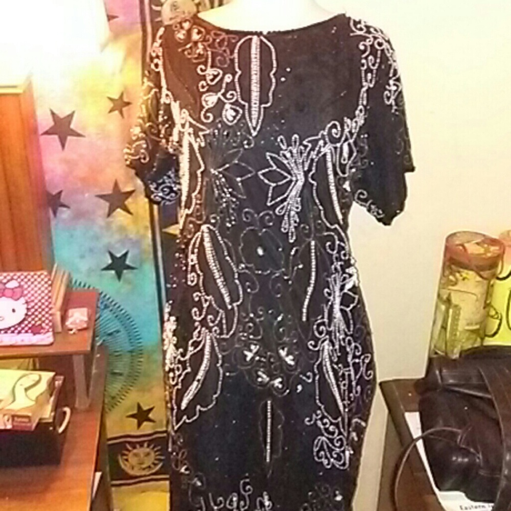 Vintage black dress